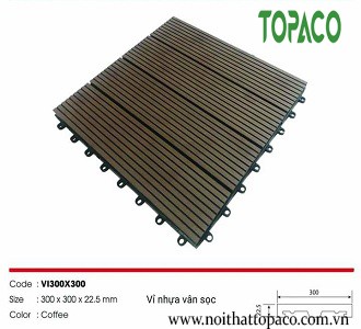 VỈ GỖ NHỰA NGOÀI TRỜI VL300